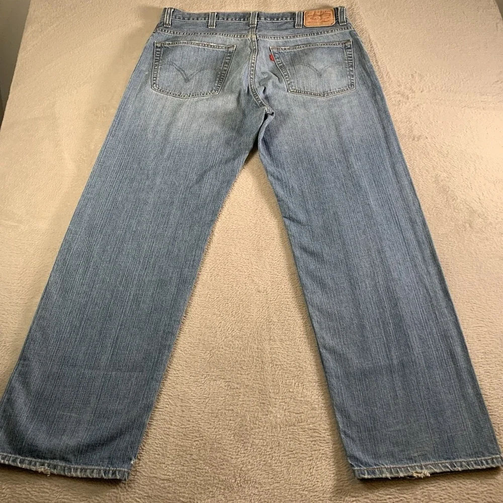 Vintage Levis 559 Jeans Mens 38x32 Blue Relaxed Straight‎ Denim Medium Wash